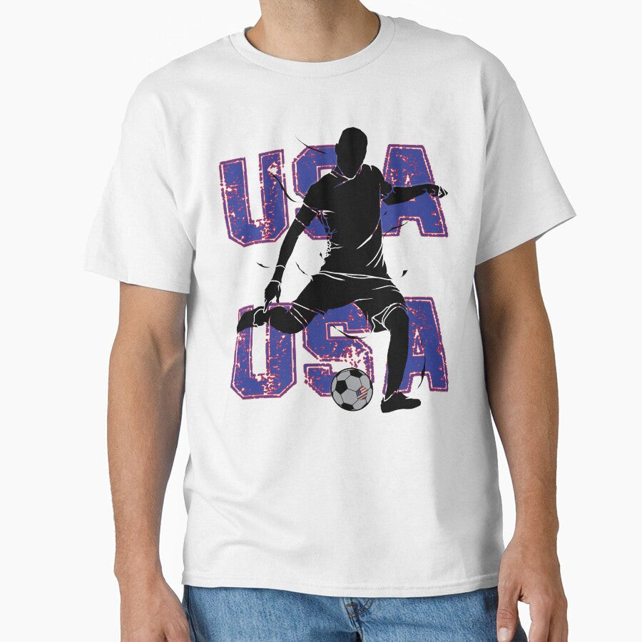 USA Soccer Champions by Amindo Unisex T-shirt, Sweatshirt, Hoodie, Long Sleeve Tee - T-Shirt, Sweatshirt, Hoodie
