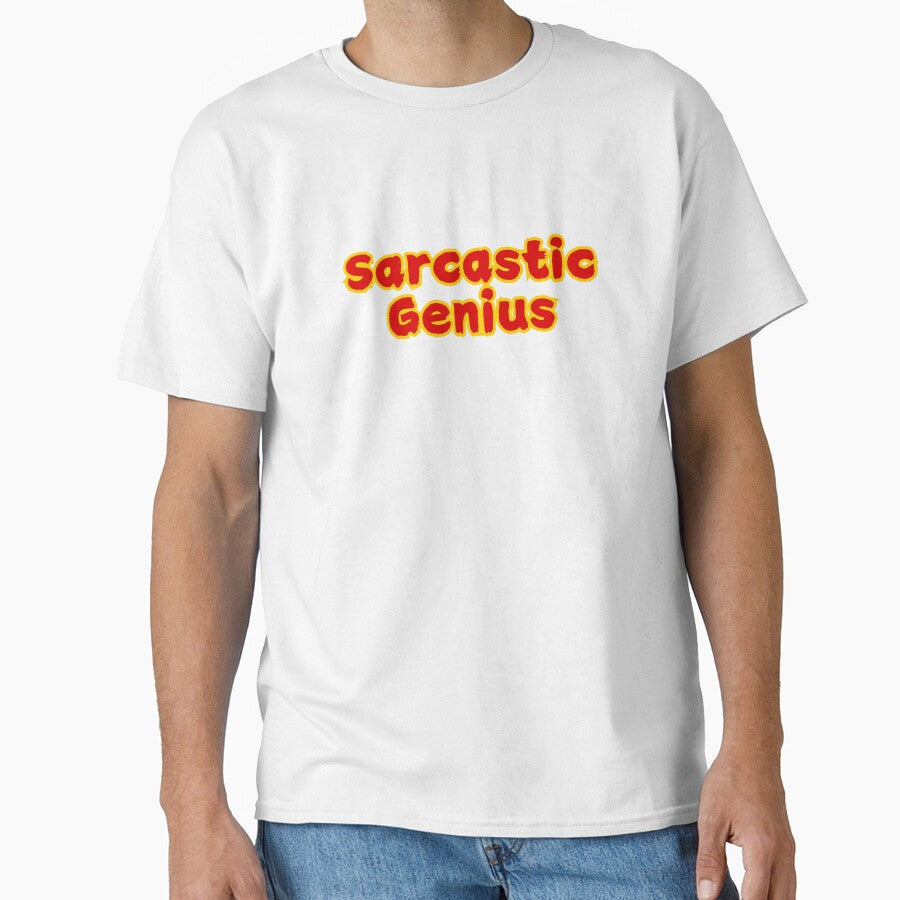 Sarcastic Genius by rawaart1 Unisex T-shirt, Sweatshirt, Hoodie, Long Sleeve Tee - T-Shirt, Sweatshirt, Hoodie