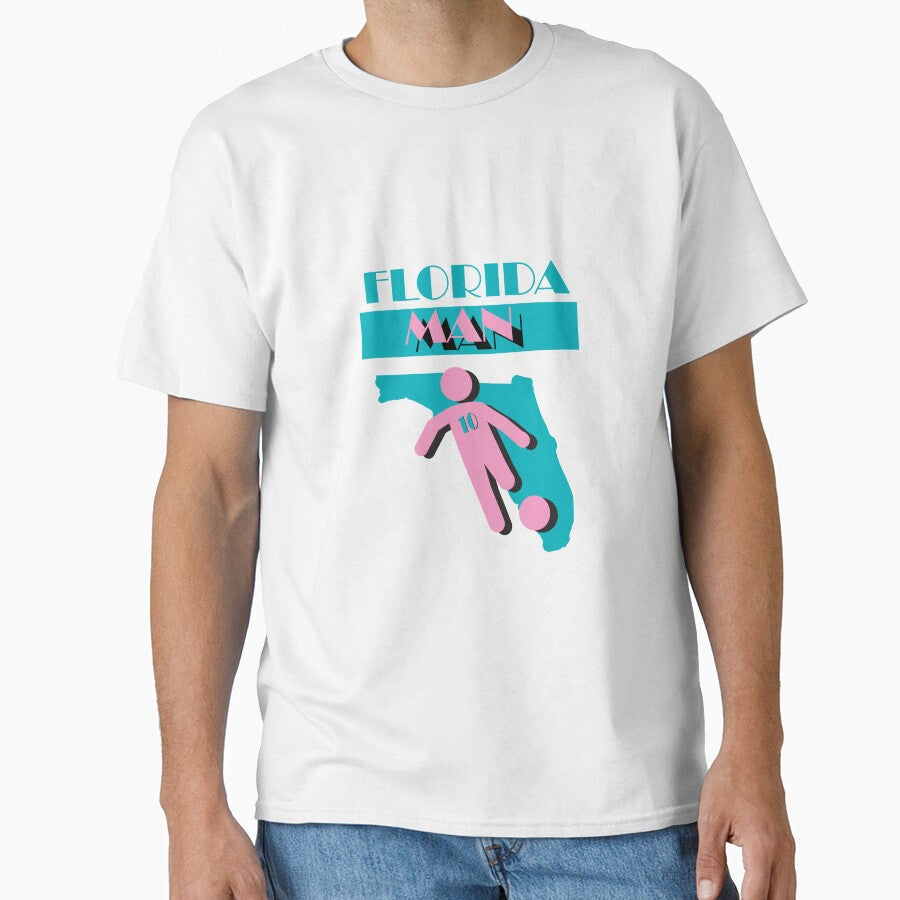 Messi Florida Man by mralphcreative Unisex T-shirt, Sweatshirt, Hoodie, Long Sleeve Tee - T-Shirt, Sweatshirt, Hoodie