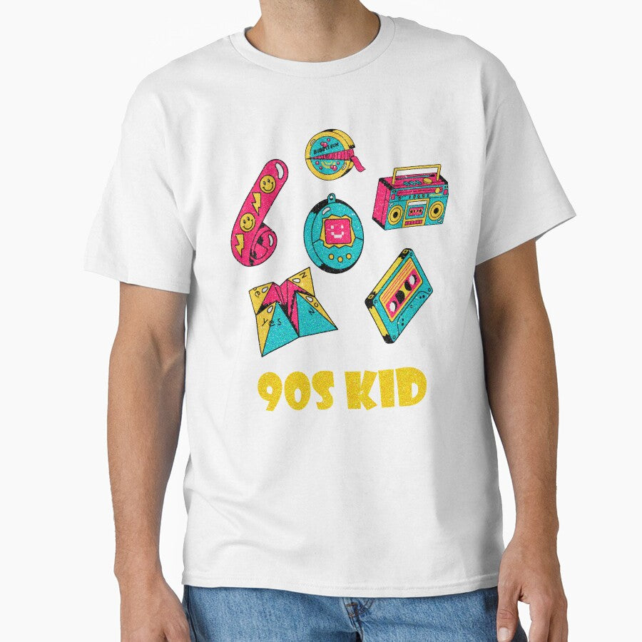 90s Kid by SkyAfterDusk Unisex T-shirt, Sweatshirt, Hoodie, Long Sleeve Tee - T-Shirt, Sweatshirt, Hoodie