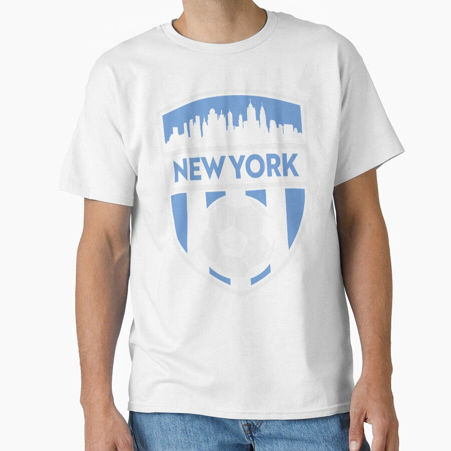 New York City Soccer Team FC Futbol Fan NYC by pixeljamz Unisex T-shirt, Sweatshirt, Hoodie, Long Sleeve Tee - T-Shirt, Sweatshirt, Hoodie