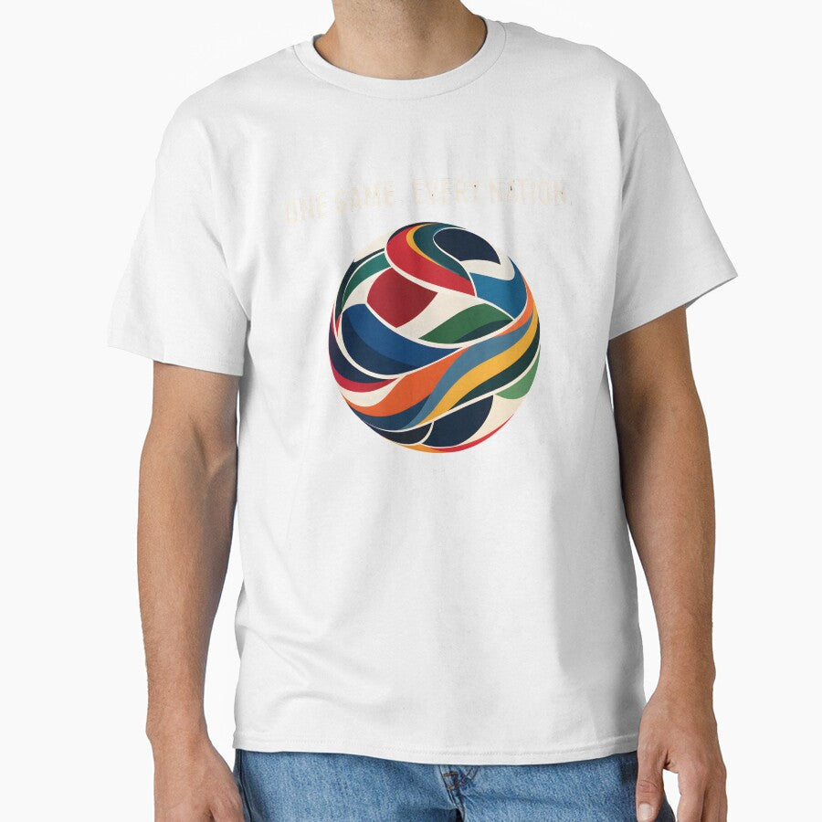 One Game Every Nation Soccer Shirt  Global Football Unity Design Summer 2026 by Lyutee Unisex T-shirt, Sweatshirt, Hoodie, Long Sleeve Tee - T-Shirt, Sweatshirt, Hoodie