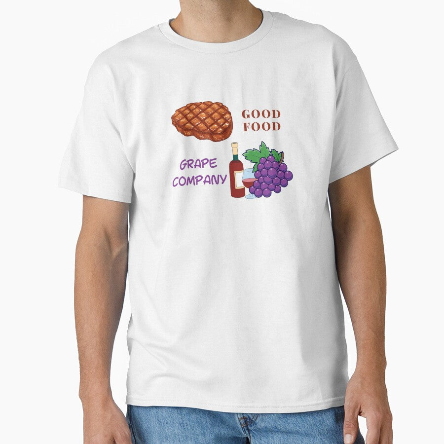 Fruit Pun Grape Company by bububabuinc Unisex T-shirt, Sweatshirt, Hoodie, Long Sleeve Tee - T-Shirt, Sweatshirt, Hoodie