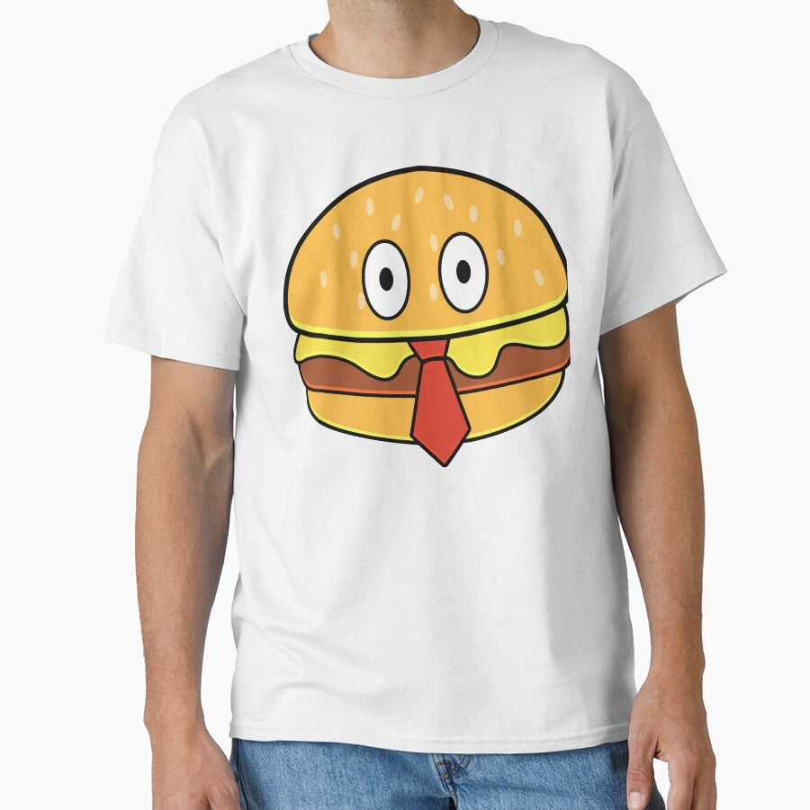 Mr. Burger by Big Papa Designs Unisex T-shirt, Sweatshirt, Hoodie, Long Sleeve Tee - T-Shirt, Sweatshirt, Hoodie