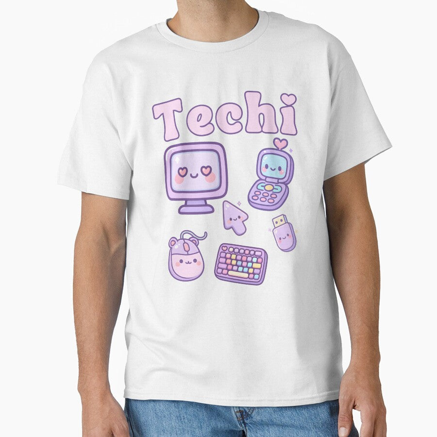 Kawaii tech pastel by BritishDelights Unisex T-shirt, Sweatshirt, Hoodie, Long Sleeve Tee - T-Shirt, Sweatshirt, Hoodie