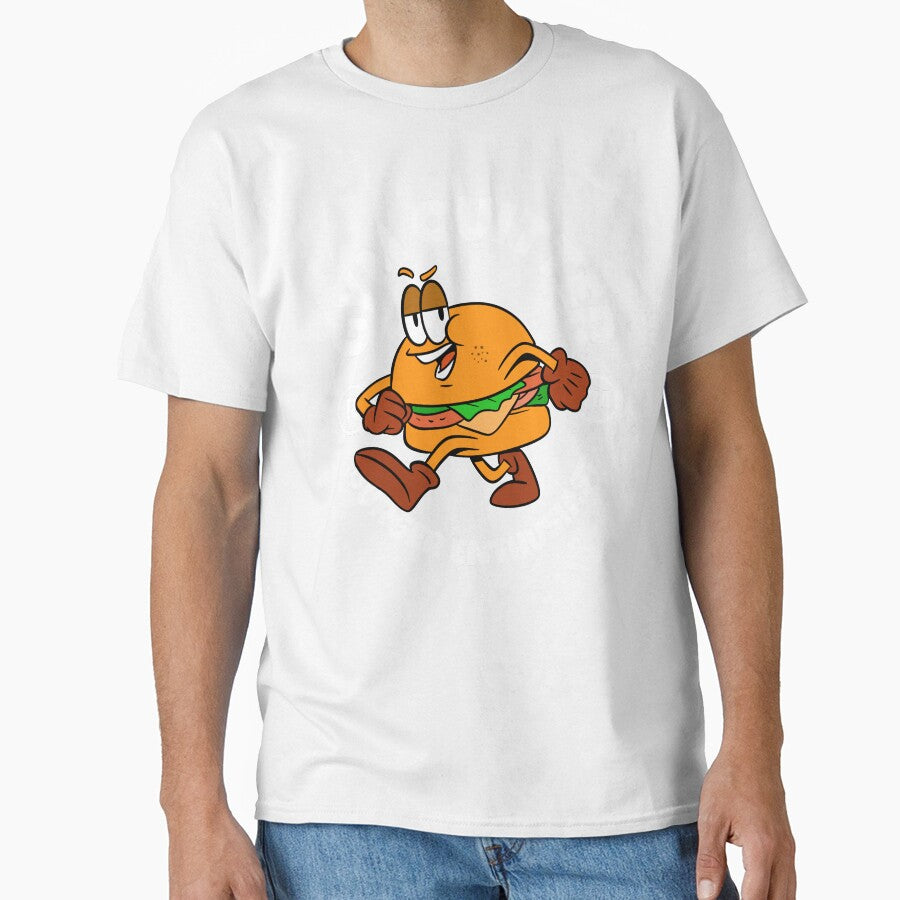 Gym quitter burger by Peerless-Prime Unisex T-shirt, Sweatshirt, Hoodie, Long Sleeve Tee - T-Shirt, Sweatshirt, Hoodie