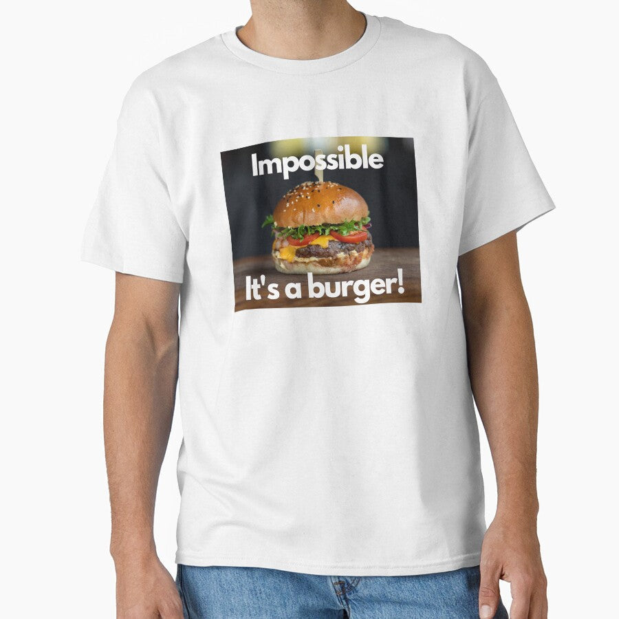 Impossible burger by ToniaKroeger Unisex T-shirt, Sweatshirt, Hoodie, Long Sleeve Tee - T-Shirt, Sweatshirt, Hoodie