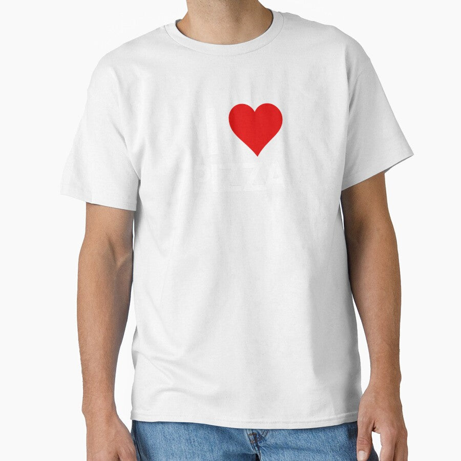 I love pizza by Digital Art and Funny Pets Unisex T-shirt, Sweatshirt, Hoodie, Long Sleeve Tee - T-Shirt, Sweatshirt, Hoodie