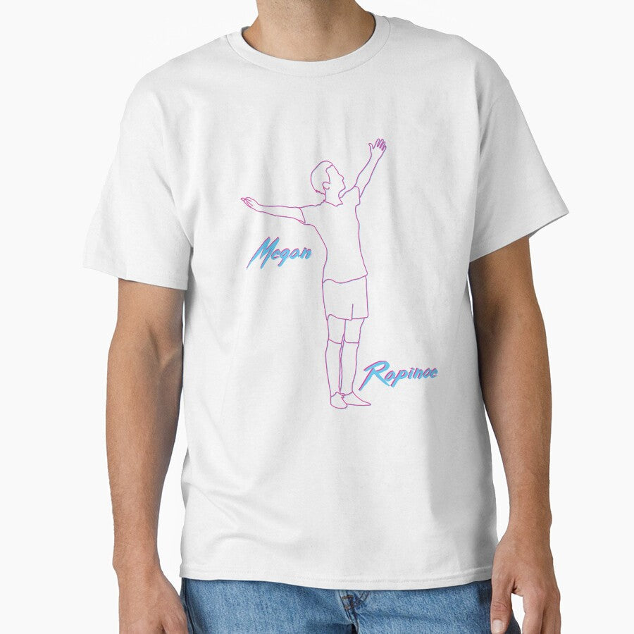 Megan Rapinoe Miami Vice Wave 80s 90s Style USWNT by Hevding Unisex T-shirt, Sweatshirt, Hoodie, Long Sleeve Tee - T-Shirt, Sweatshirt, Hoodie