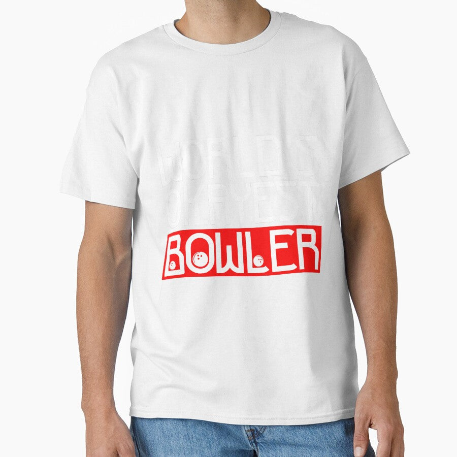 Worlds Okayest Bowler Funny Novelty by BundlerVq Unisex T-shirt, Sweatshirt, Hoodie, Long Sleeve Tee - T-Shirt, Sweatshirt, Hoodie