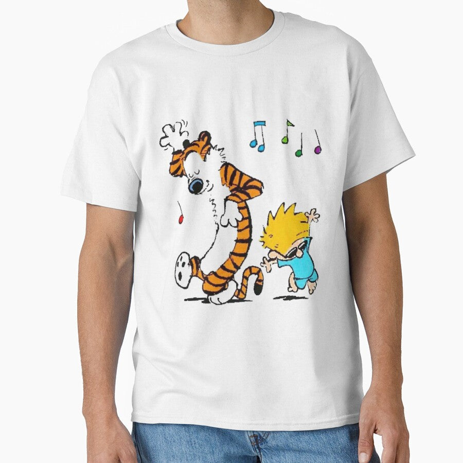 Calvin And Hobbs Dance by BethanyHelton Unisex T-shirt, Sweatshirt, Hoodie, Long Sleeve Tee - T-Shirt, Sweatshirt, Hoodie