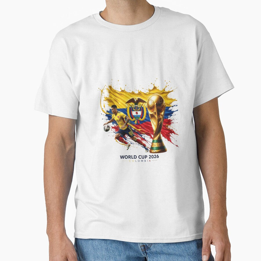 World cup 2026 colombia by APEX CLOTHINGS Unisex T-shirt, Sweatshirt, Hoodie, Long Sleeve Tee - T-Shirt, Sweatshirt, Hoodie