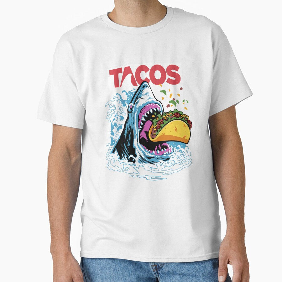 Taco Shark | Taco Tuesday Cinco De Mayo Foodie Gift by EndeConcept Unisex T-shirt, Sweatshirt, Hoodie, Long Sleeve Tee - T-Shirt, Sweatshirt, Hoodie