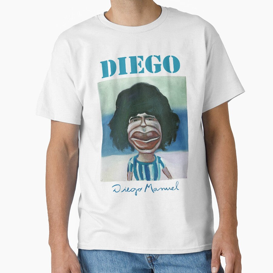 Diego of  Argentina by Diego Manuel Rodriguez Unisex T-shirt, Sweatshirt, Hoodie, Long Sleeve Tee - T-Shirt, Sweatshirt, Hoodie