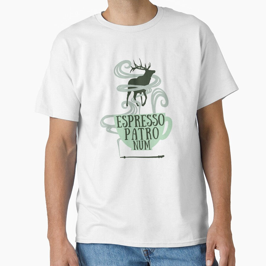 Espresso Patronum Coffee Lover HP Lover by AmphoraGhost Unisex T-shirt, Sweatshirt, Hoodie, Long Sleeve Tee - T-Shirt, Sweatshirt, Hoodie