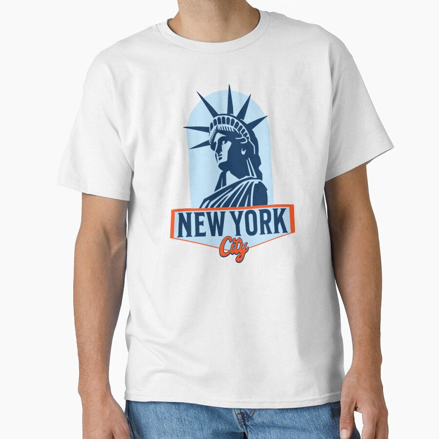 New York City statue of liberty animated by VRedBaller Unisex T-shirt, Sweatshirt, Hoodie, Long Sleeve Tee - T-Shirt, Sweatshirt, Hoodie