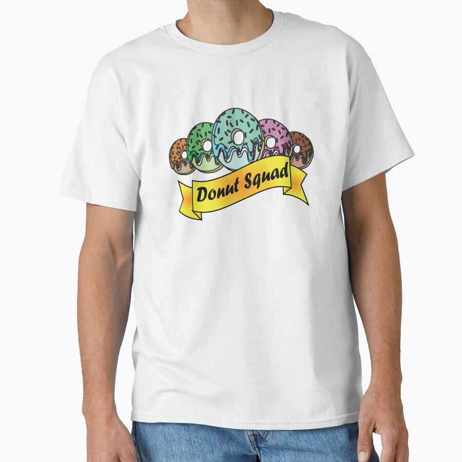 Donut squad by Donutlovers Unisex T-shirt, Sweatshirt, Hoodie, Long Sleeve Tee - T-Shirt, Sweatshirt, Hoodie