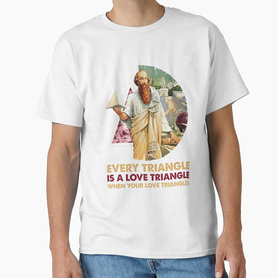 Fun Science & Math Nerdy Pythagoras Triangles Meme Quote Artistic Design by NomYen . Unisex T-shirt, Sweatshirt, Hoodie, Long Sleeve Tee - T-Shirt, Sweatshirt, Hoodie