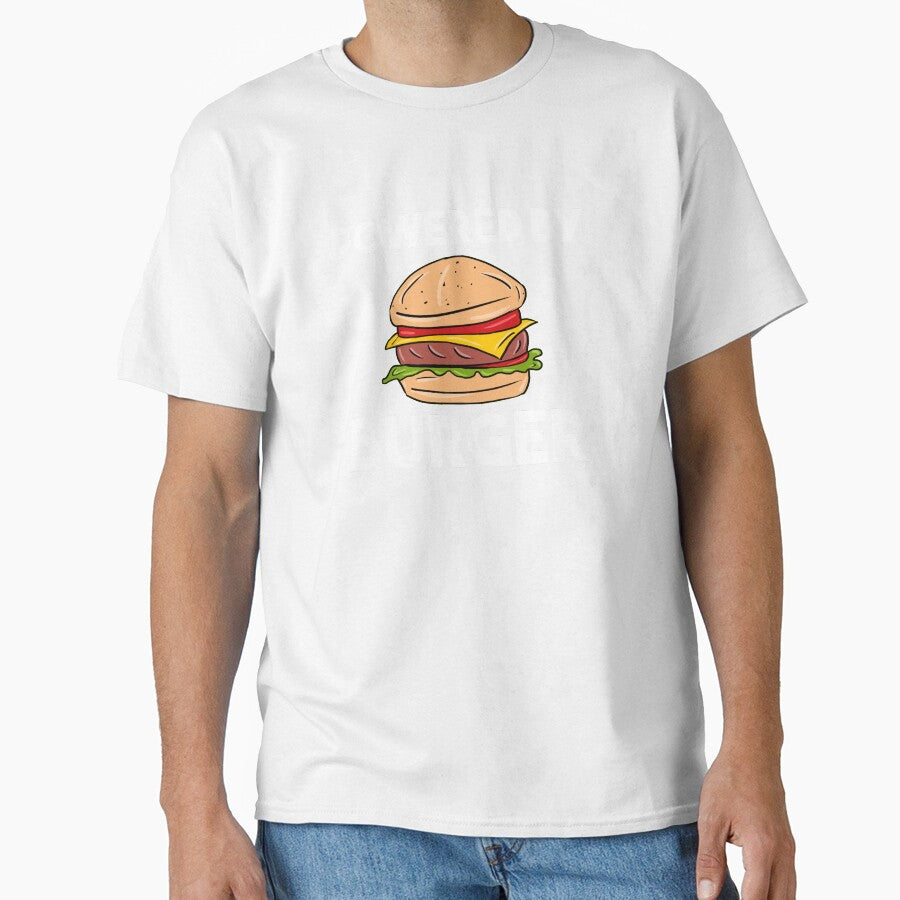 Powered By Burger, Gift for Burger Lover by GoldenGerrari Unisex T-shirt, Sweatshirt, Hoodie, Long Sleeve Tee - T-Shirt, Sweatshirt, Hoodie