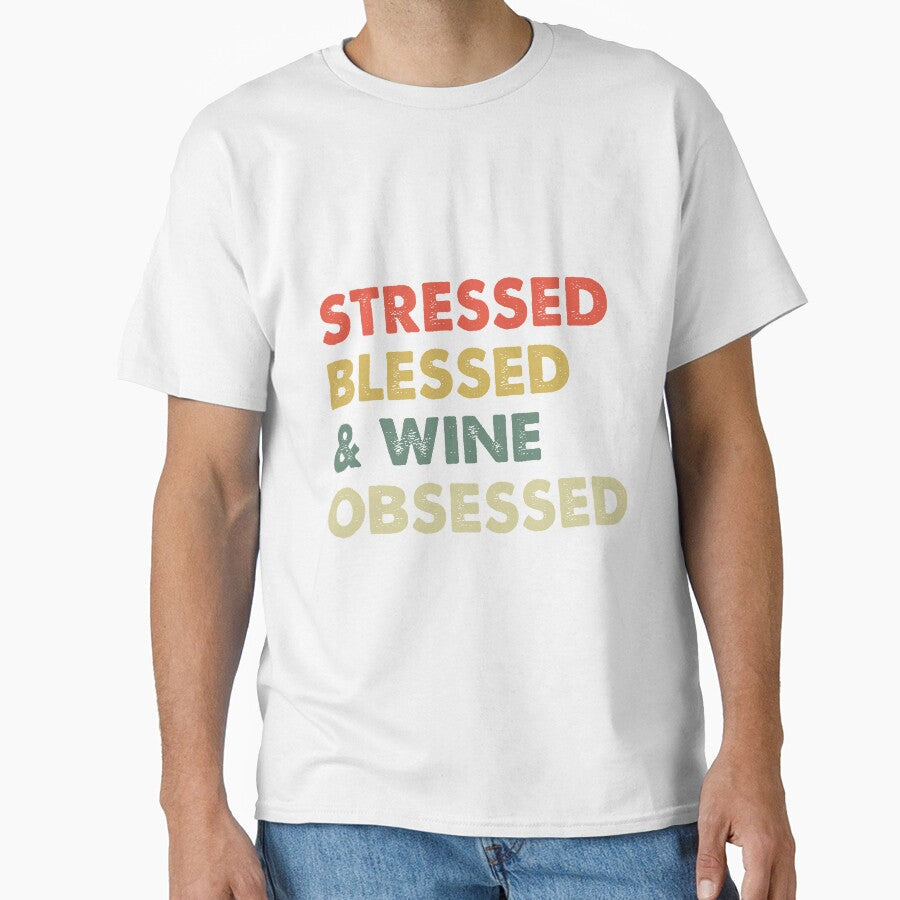 Wine obsessed by iskapa Unisex T-shirt, Sweatshirt, Hoodie, Long Sleeve Tee - T-Shirt, Sweatshirt, Hoodie