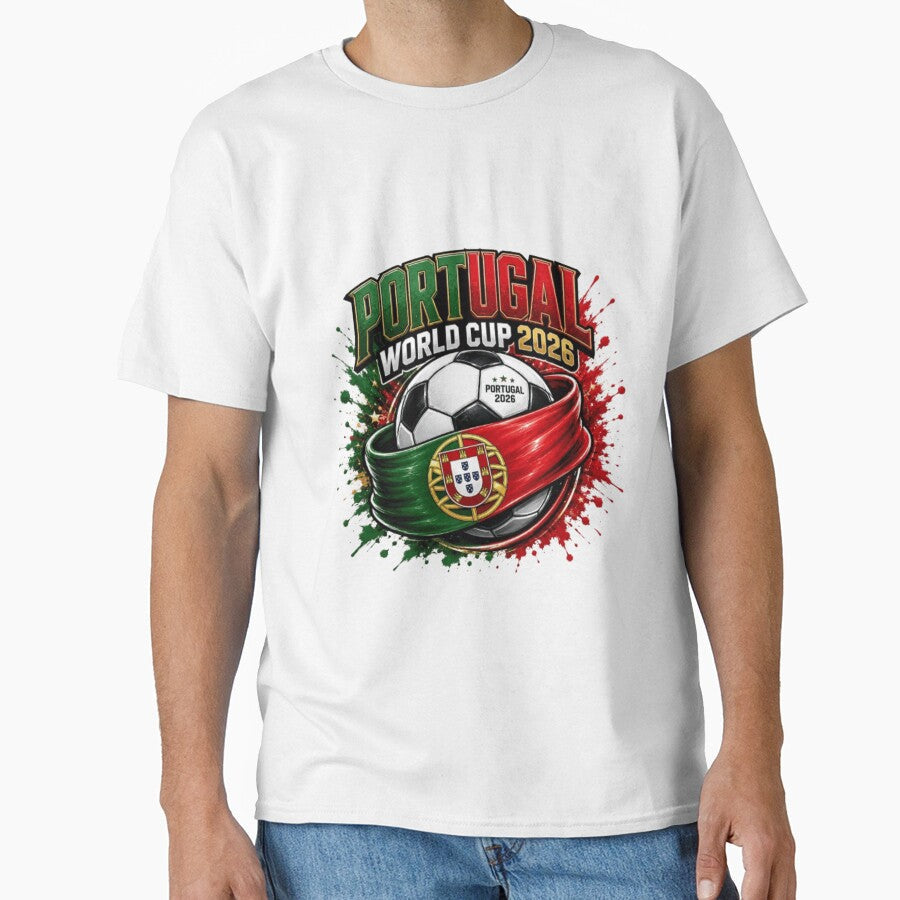 World cup 2026 Portugal by APEX CLOTHINGS Unisex T-shirt, Sweatshirt, Hoodie, Long Sleeve Tee - T-Shirt, Sweatshirt, Hoodie