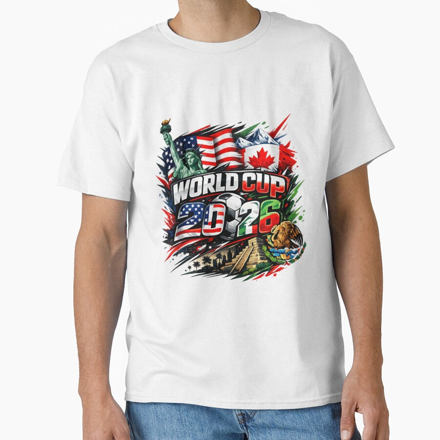 2026 North America Football Championship by AchraffPrint Unisex T-shirt, Sweatshirt, Hoodie, Long Sleeve Tee - T-Shirt, Sweatshirt, Hoodie