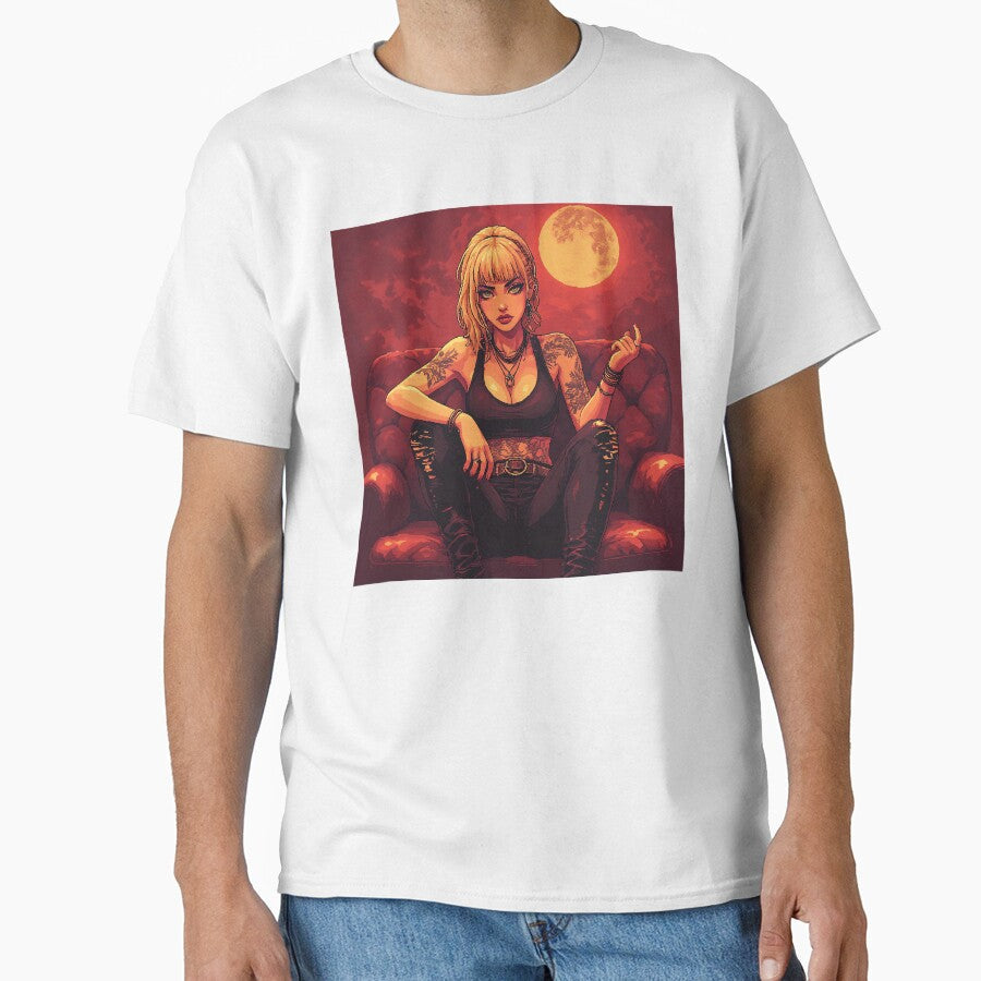 Retro cool Beautiful Girl by pexoboy Unisex T-shirt, Sweatshirt, Hoodie, Long Sleeve Tee - T-Shirt, Sweatshirt, Hoodie