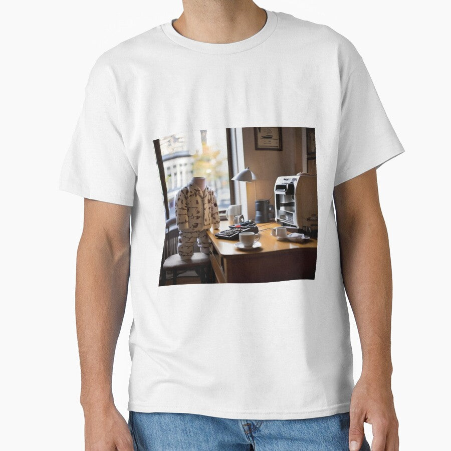 Le retour au bureau... ou pas ? by Collection de trsors Unisex T-shirt, Sweatshirt, Hoodie, Long Sleeve Tee - T-Shirt, Sweatshirt, Hoodie