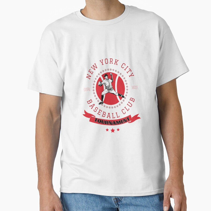 New York City Tournament. Baseball. by UNITEES21 Unisex T-shirt, Sweatshirt, Hoodie, Long Sleeve Tee - T-Shirt, Sweatshirt, Hoodie
