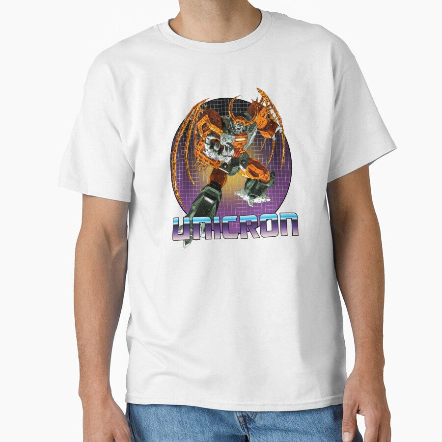Unicron G1 Retro Robot Villain V2 by Retr0Tshirts Unisex T-shirt, Sweatshirt, Hoodie, Long Sleeve Tee - T-Shirt, Sweatshirt, Hoodie