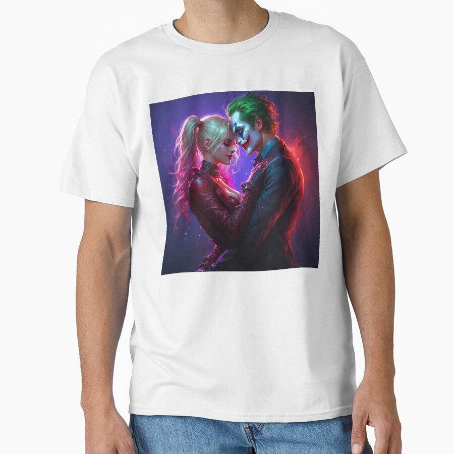 Harley & Joker: "Mad Love Never Dies" by MyMindsEye66 Unisex T-shirt, Sweatshirt, Hoodie, Long Sleeve Tee - T-Shirt, Sweatshirt, Hoodie