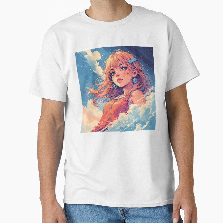 Retro Beautiful Girlv by pexoboy Unisex T-shirt, Sweatshirt, Hoodie, Long Sleeve Tee - T-Shirt, Sweatshirt, Hoodie