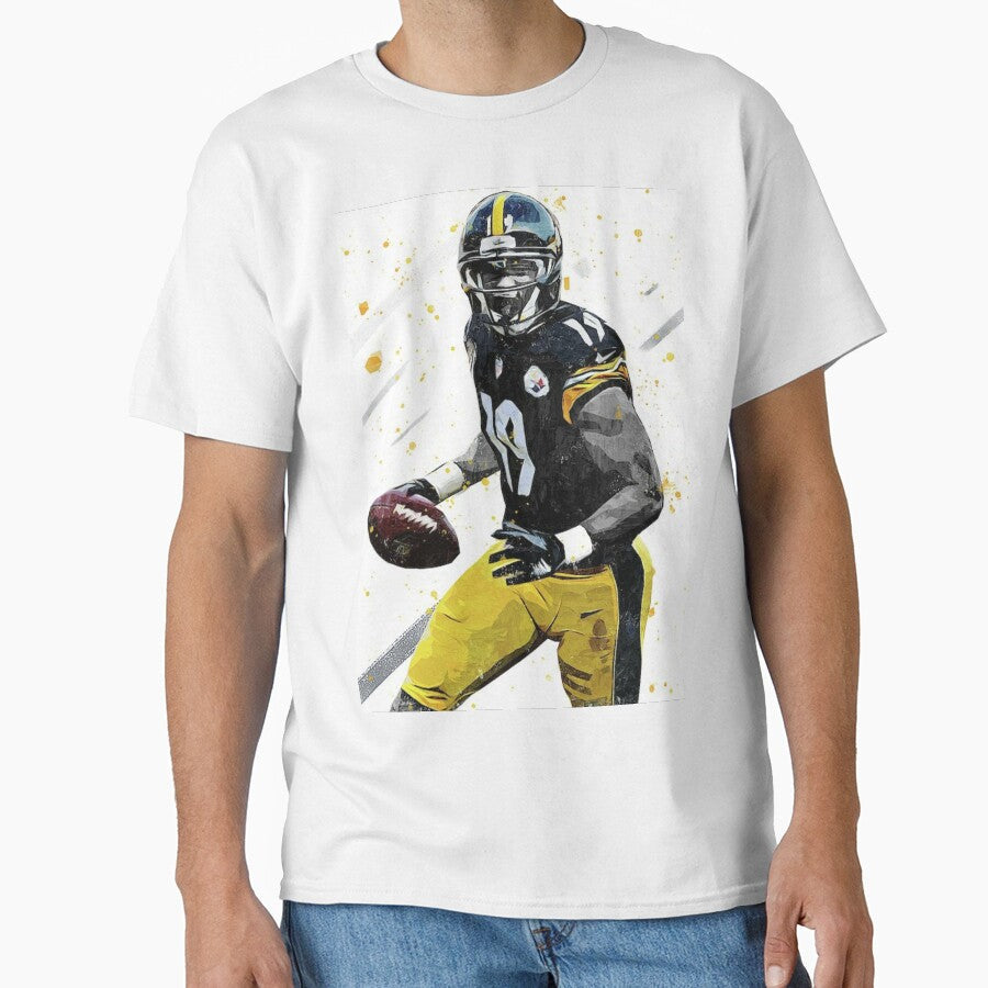 Us football player by Merchmanga Unisex T-shirt, Sweatshirt, Hoodie, Long Sleeve Tee - T-Shirt, Sweatshirt, Hoodie