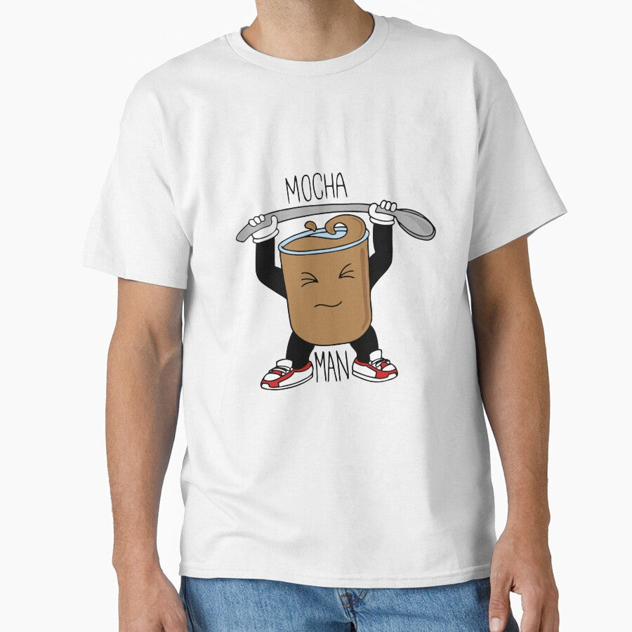 Mocha Man - Colour - Coffee, Mocha, Coffee lovers by 86Gaz Unisex T-shirt, Sweatshirt, Hoodie, Long Sleeve Tee - T-Shirt, Sweatshirt, Hoodie
