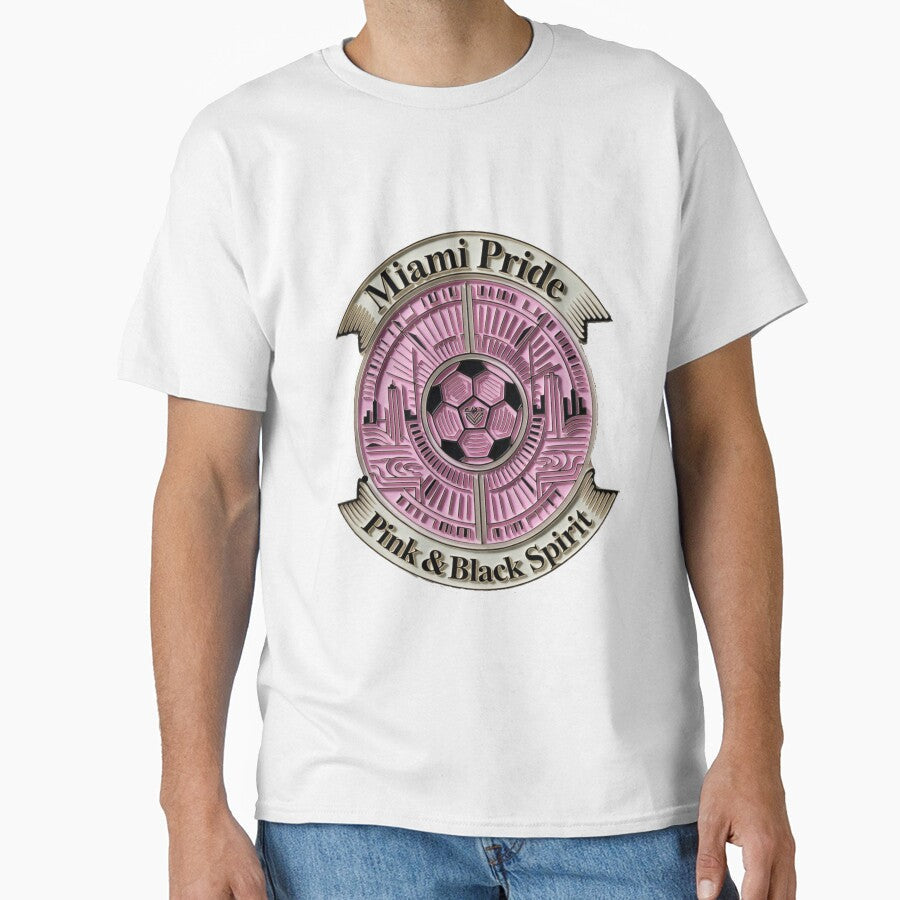 Miami Squad Pride T-Shirt, Pink & Black Spirit Mug, Soccer Glory City Pride Gift by YMLux Unisex T-shirt, Sweatshirt, Hoodie, Long Sleeve Tee - T-Shirt, Sweatshirt, Hoodie
