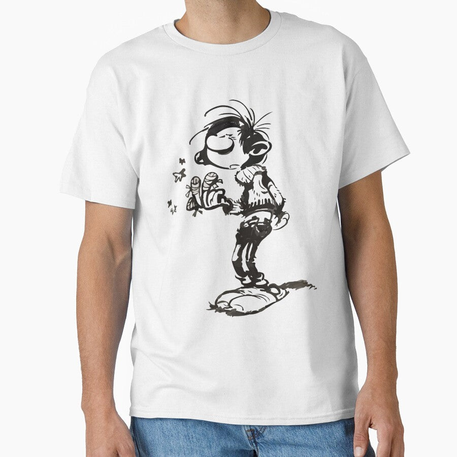 Gaston Goof Bandage by CyberGirlz Unisex T-shirt, Sweatshirt, Hoodie, Long Sleeve Tee - T-Shirt, Sweatshirt, Hoodie