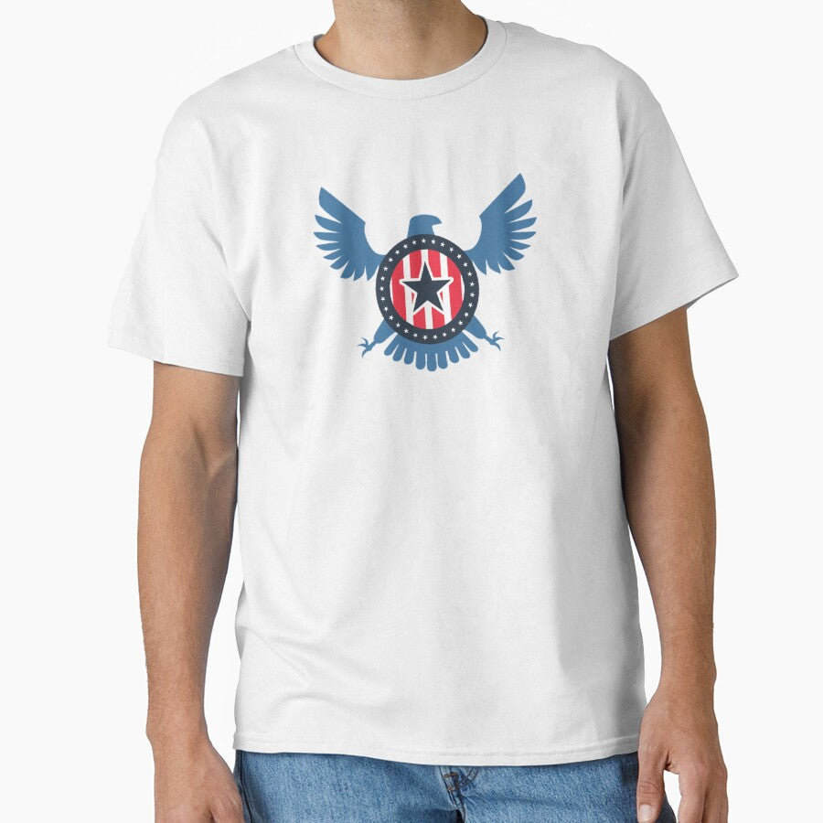 USA Eagle star by RIAD16 Unisex T-shirt, Sweatshirt, Hoodie, Long Sleeve Tee - T-Shirt, Sweatshirt, Hoodie