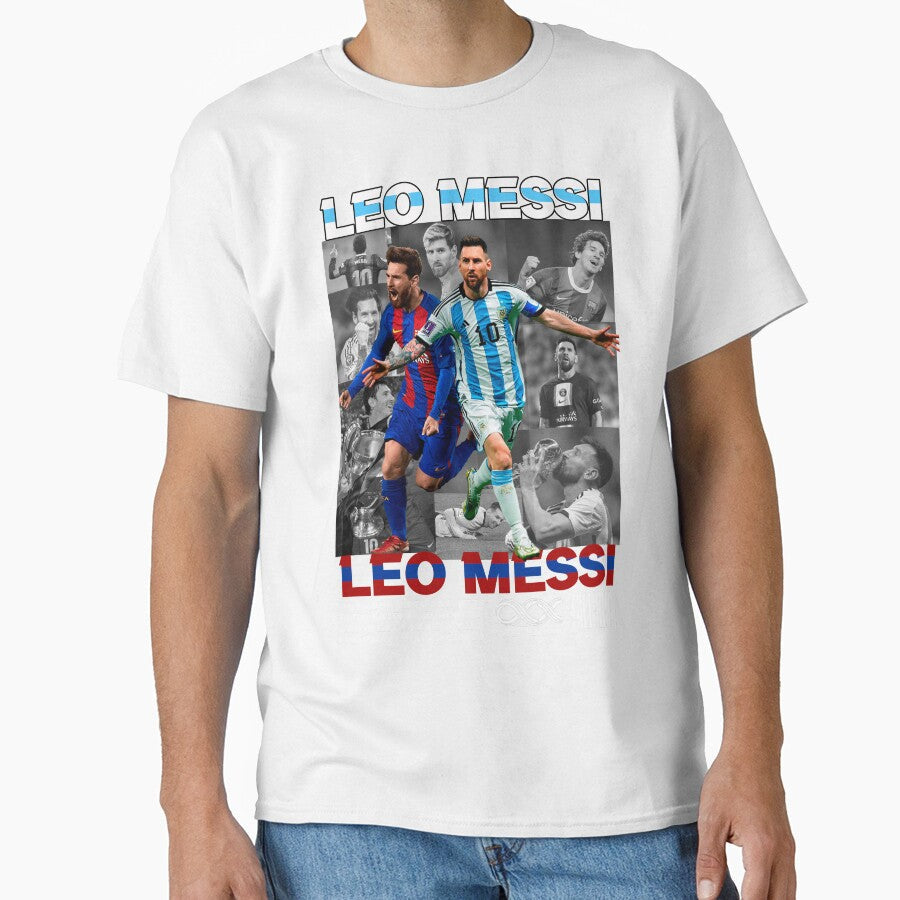 Leo Messi Collage by Infinitix99 Unisex T-shirt, Sweatshirt, Hoodie, Long Sleeve Tee - T-Shirt, Sweatshirt, Hoodie