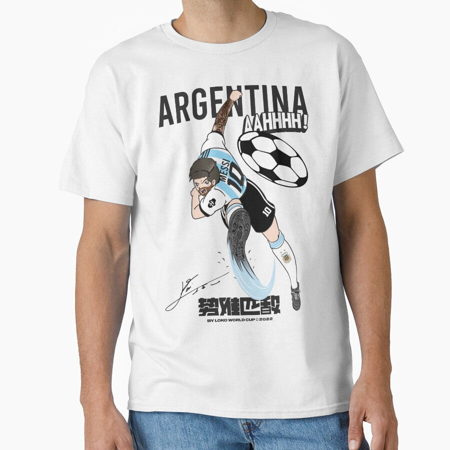 ARGENTINE MESSI by BYLOKO Unisex T-shirt, Sweatshirt, Hoodie, Long Sleeve Tee - T-Shirt, Sweatshirt, Hoodie