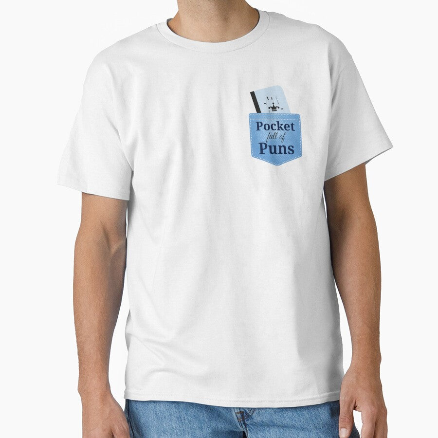 Pocket full of puns by Vividy Unisex T-shirt, Sweatshirt, Hoodie, Long Sleeve Tee - T-Shirt, Sweatshirt, Hoodie