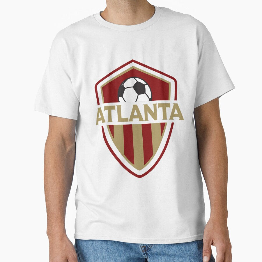 404 United Atlanta Soccer Ball Badge Jersey by unfinishedneigh Unisex T-shirt, Sweatshirt, Hoodie, Long Sleeve Tee - T-Shirt, Sweatshirt, Hoodie