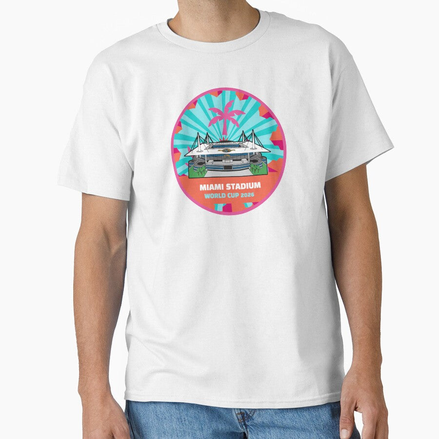 Miami World Cup by Linbo Shop Unisex T-shirt, Sweatshirt, Hoodie, Long Sleeve Tee - T-Shirt, Sweatshirt, Hoodie