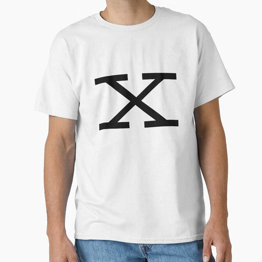 "X" Simple Style Design by EemilTuo Unisex T-shirt, Sweatshirt, Hoodie, Long Sleeve Tee - T-Shirt, Sweatshirt, Hoodie