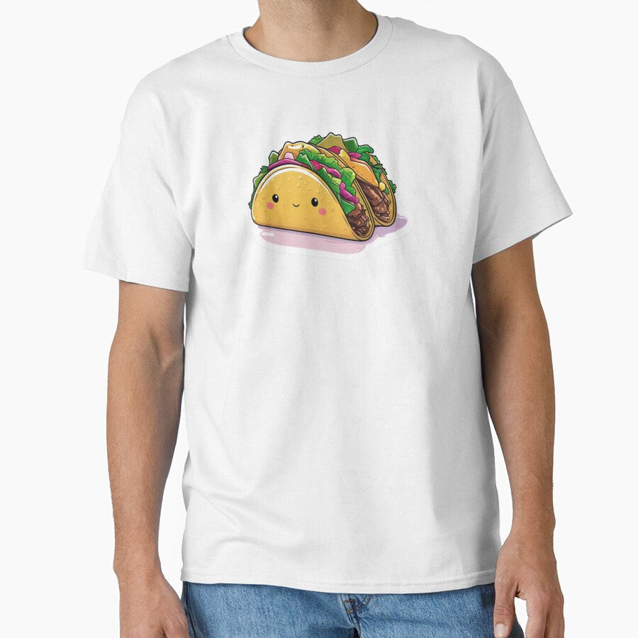 Two Crunchy Tacos by LewpyG Unisex T-shirt, Sweatshirt, Hoodie, Long Sleeve Tee - T-Shirt, Sweatshirt, Hoodie
