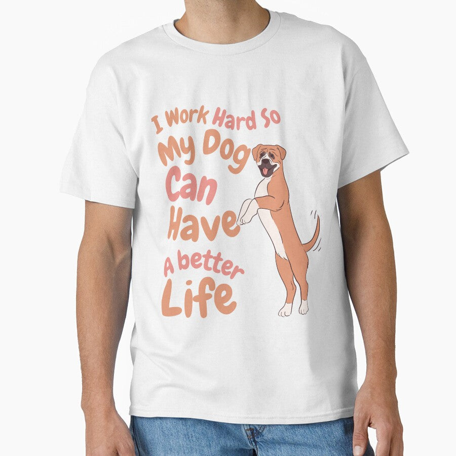 Funny Dog Quote by Simo0455 Unisex T-shirt, Sweatshirt, Hoodie, Long Sleeve Tee - T-Shirt, Sweatshirt, Hoodie