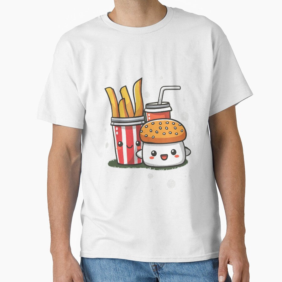 Kawai Cute Food by nomiraclehere Unisex T-shirt, Sweatshirt, Hoodie, Long Sleeve Tee - T-Shirt, Sweatshirt, Hoodie