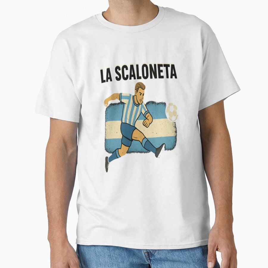 la scaloneta aguante,  La Scaloneta Argentina Pride, Argentina National Team Fan Shirt, Football Spirit & World 2026 Inspired Design for Albiceleste Supporters by Tzemo101 - T-Shirt, Sweatshirt, Hoodie