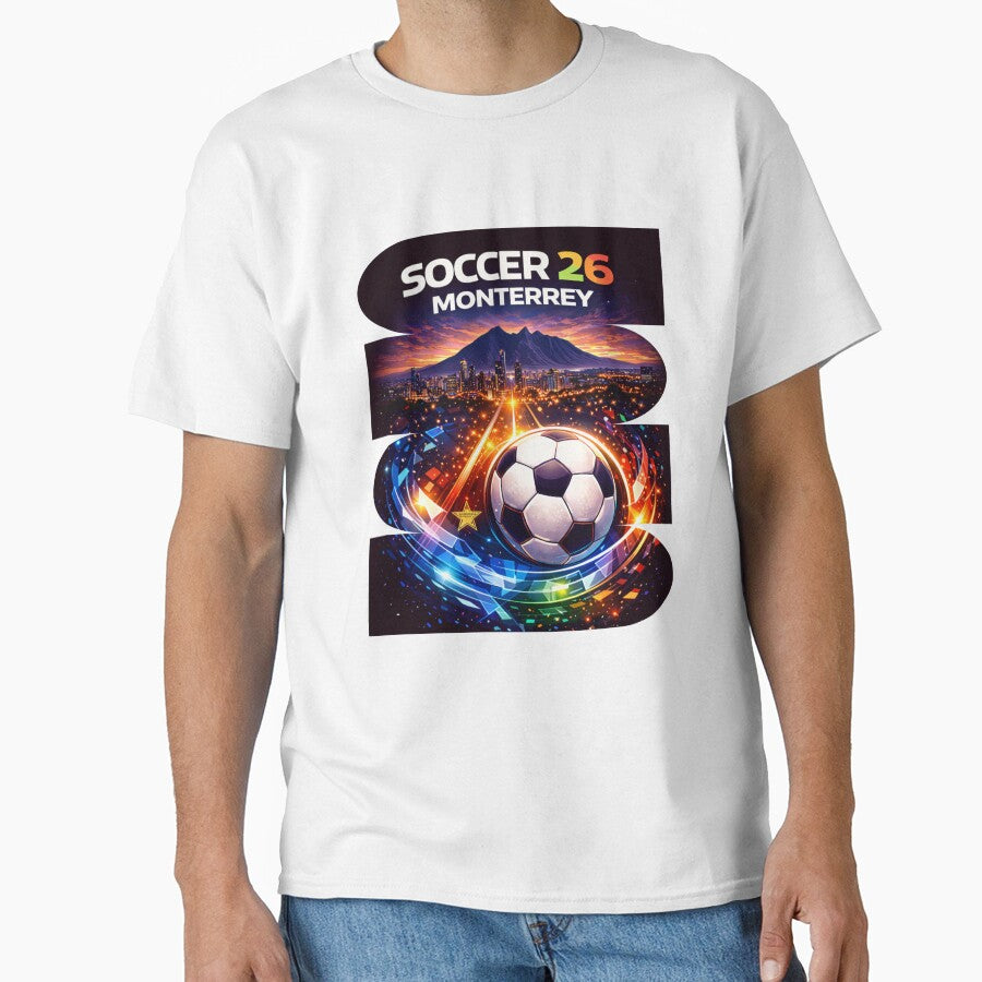 Monterrey Soccer 2026 Shirt, Soccer 26 Monterrey Fan Tee, Monterrey Mexico Football Graphic by MK-Charlie - T-Shirt, Sweatshirt, Hoodie