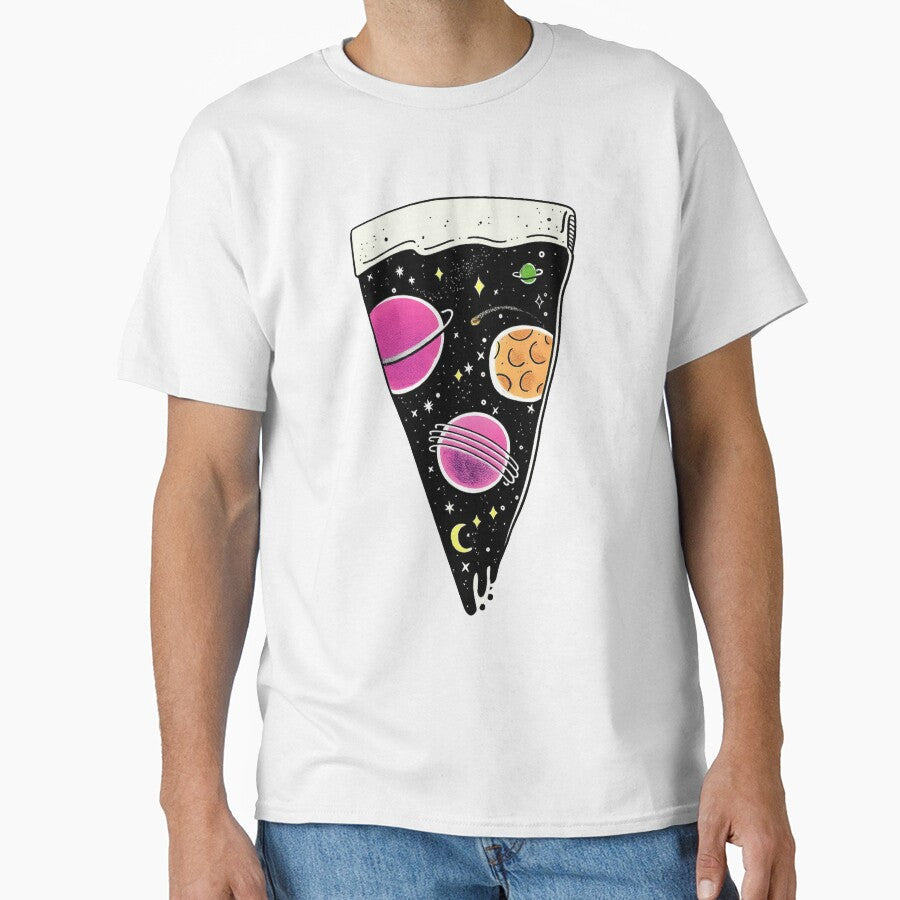 Pizza Universe by YChangShop Unisex T-shirt, Sweatshirt, Hoodie, Long Sleeve Tee - T-Shirt, Sweatshirt, Hoodie