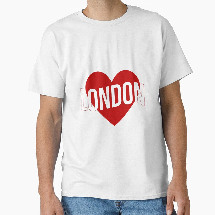London Heart by NavierSmokes Unisex T-shirt, Sweatshirt, Hoodie, Long Sleeve Tee - T-Shirt, Sweatshirt, Hoodie
